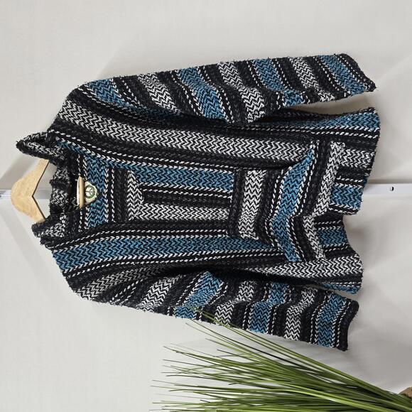 baja joe Other - Baja Joe Striped Pullover Hoodie - Casual &‎ Cozy Sweater